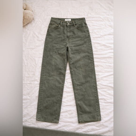 Abercrombie & Fitch Women's High Rise Wide Leg Jeans Size 28 - Picture 2 of 5